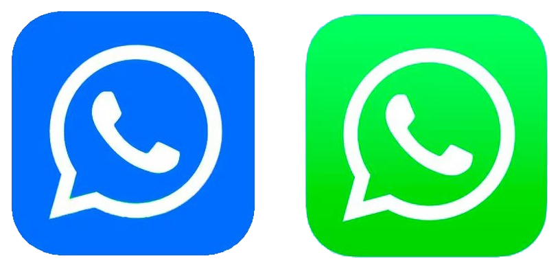 Whatsapp-azul-verde